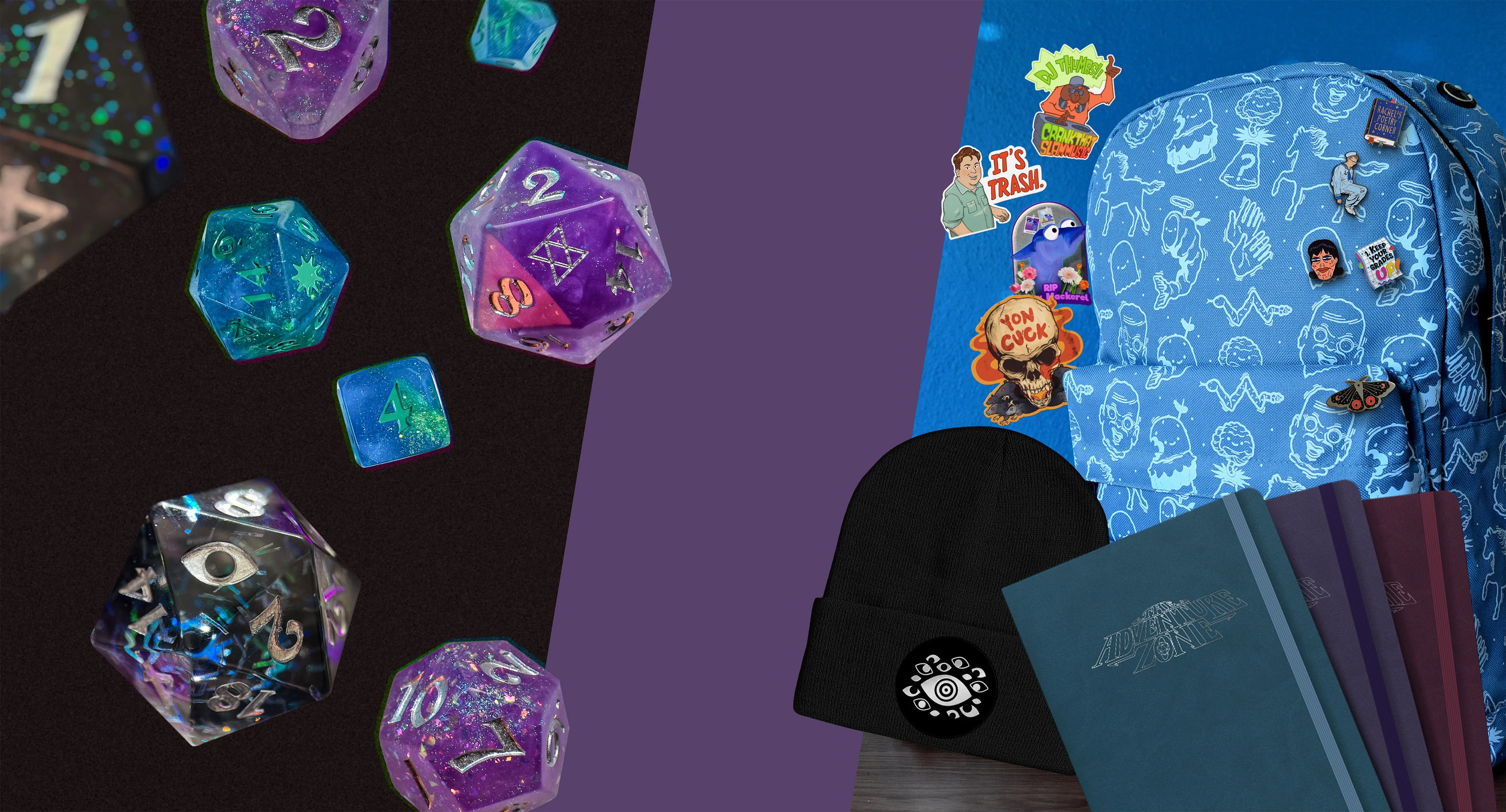 Too Many Podcasts, Great Merch.